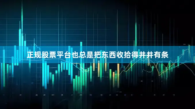 正规股票平台也总是把东西收拾得井井有条